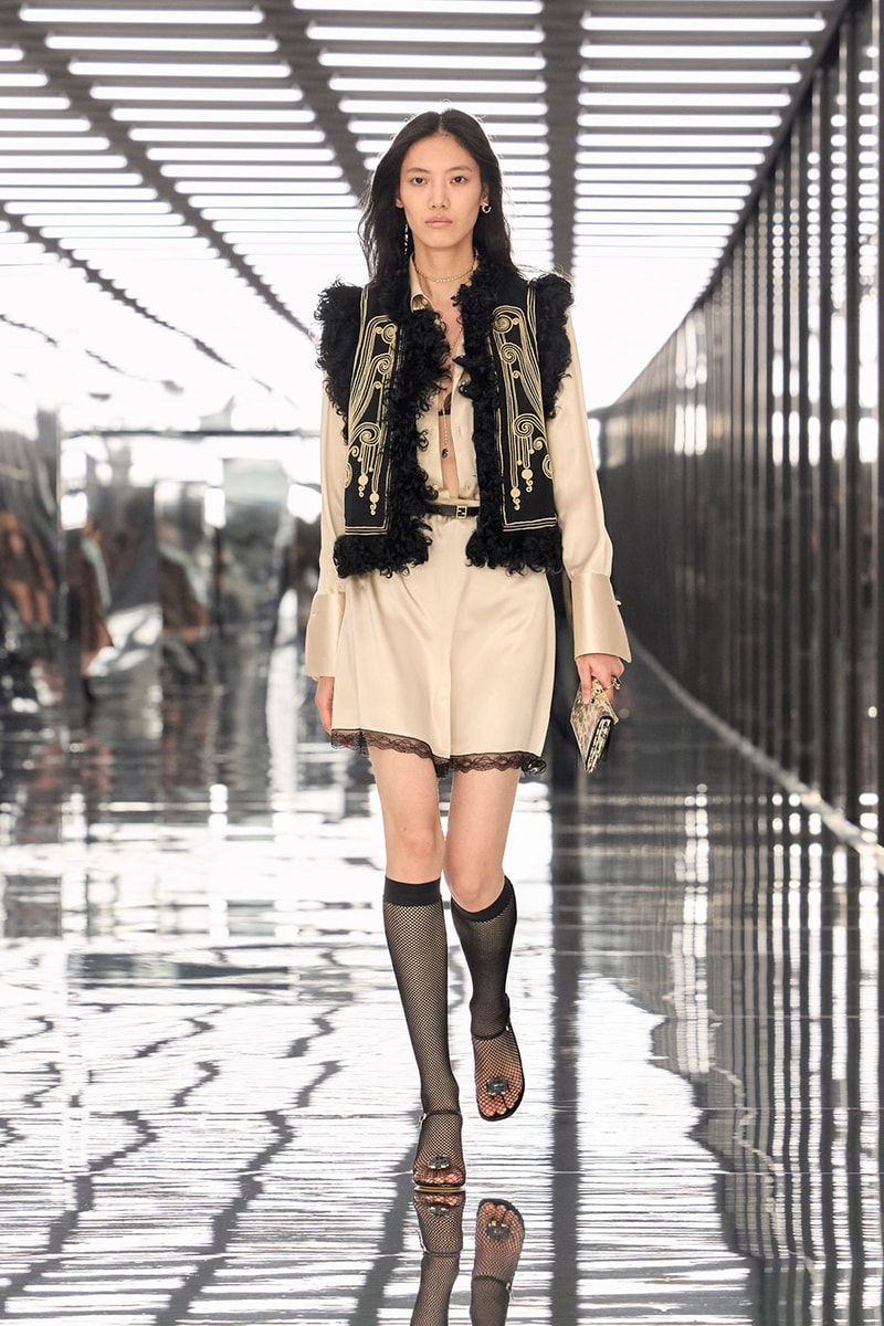Maria Grazia Chiuri Redefines Modern Form for Fendi SS27 milan fashion week runway show spring summer 2027