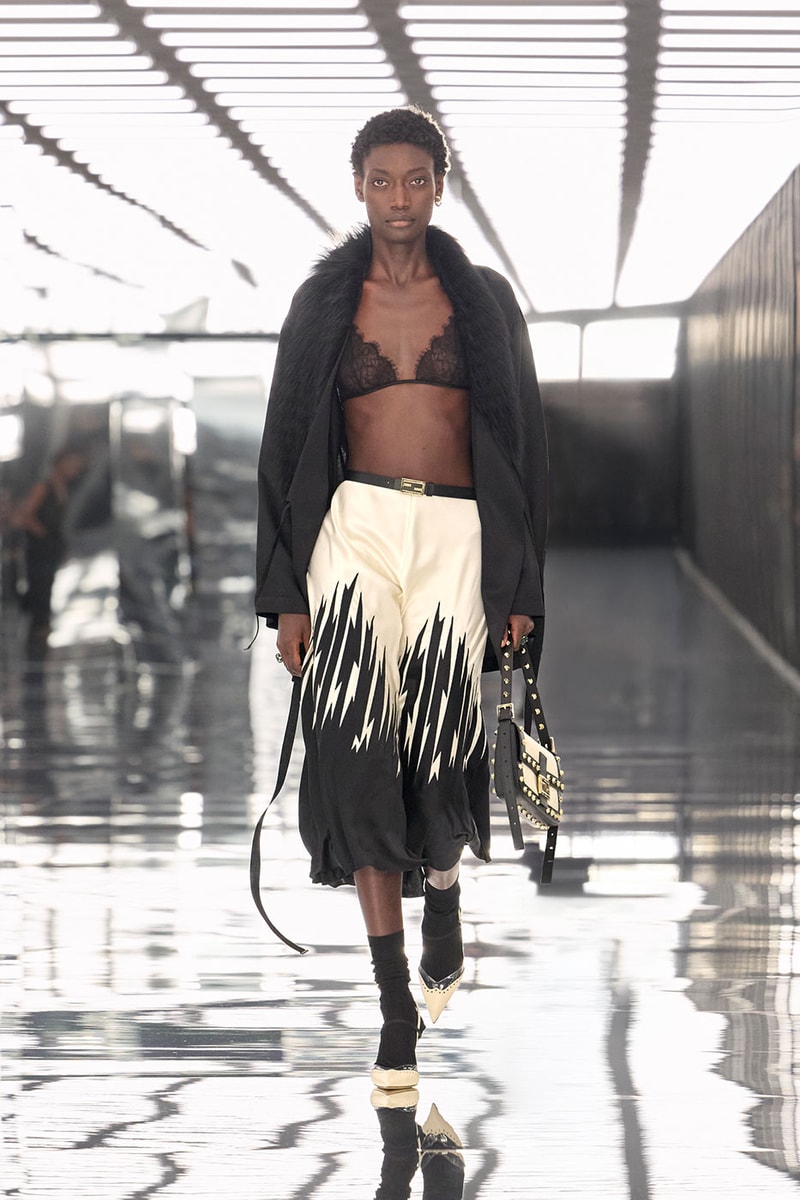 Maria Grazia Chiuri Redefines Modern Form for Fendi SS27 milan fashion week runway show spring summer 2027