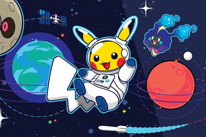 Pokémon and European Space Agency Launch Cosmic Collection for World Space Week