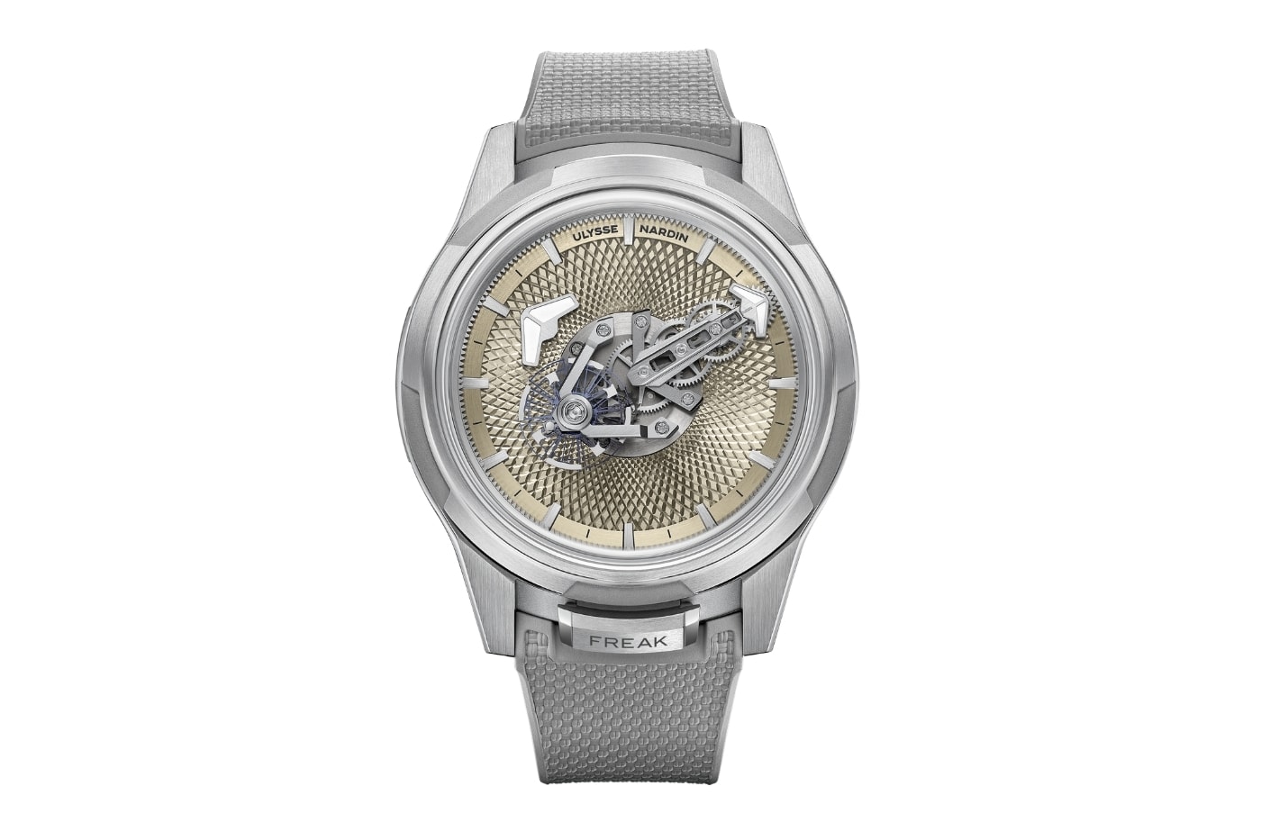 Ulysse Nardin FREAK [ONE BLUE ENAMEL] FREAK [ONE GUILLOCHE] Release Info Ref. 2403-500LE-4A-GUI/3A Ref. 2403-500LE-3AE-BLUE/3A