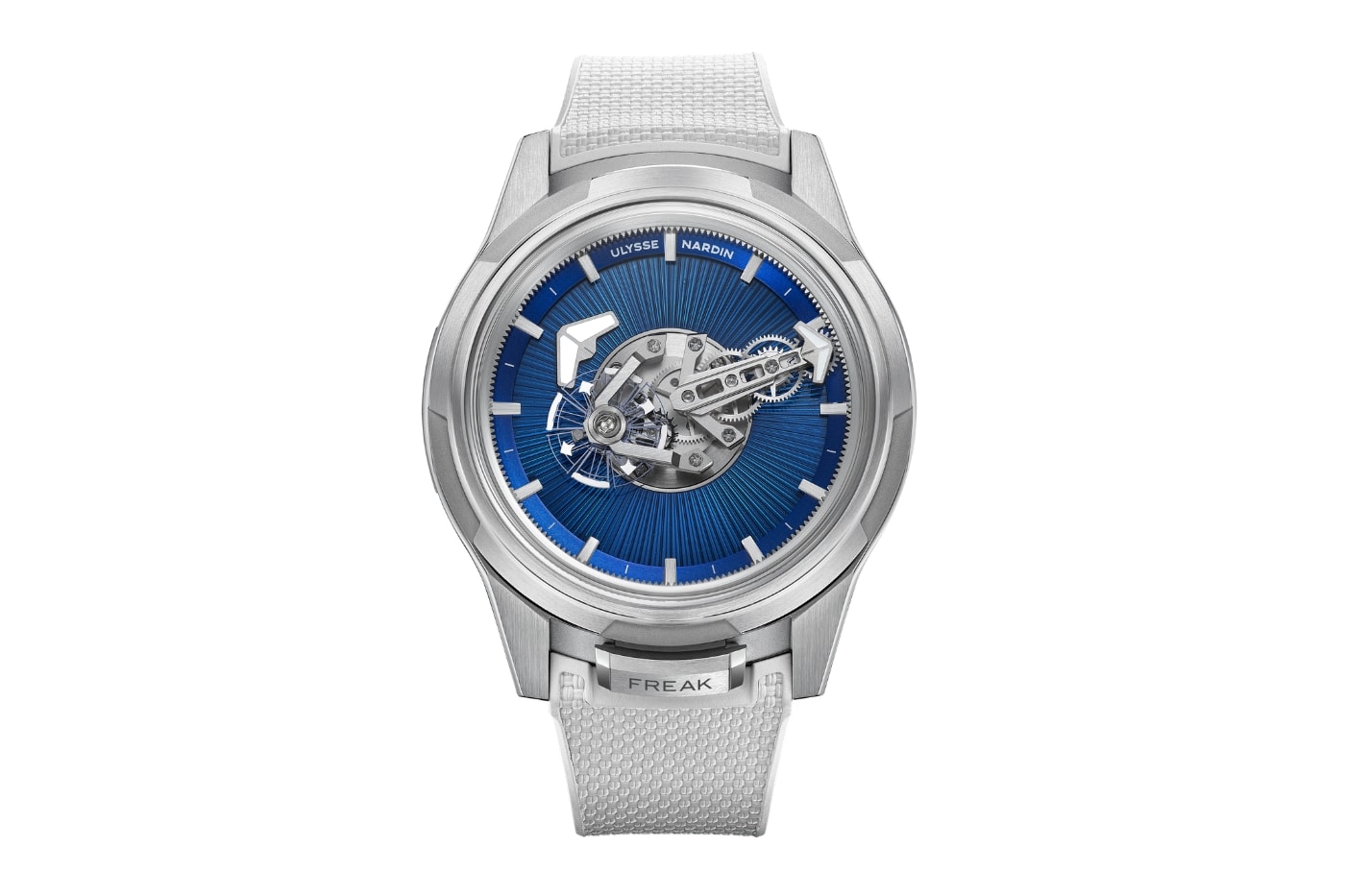 Ulysse Nardin FREAK [ONE BLUE ENAMEL] FREAK [ONE GUILLOCHE] Release Info Ref. 2403-500LE-4A-GUI/3A Ref. 2403-500LE-3AE-BLUE/3A