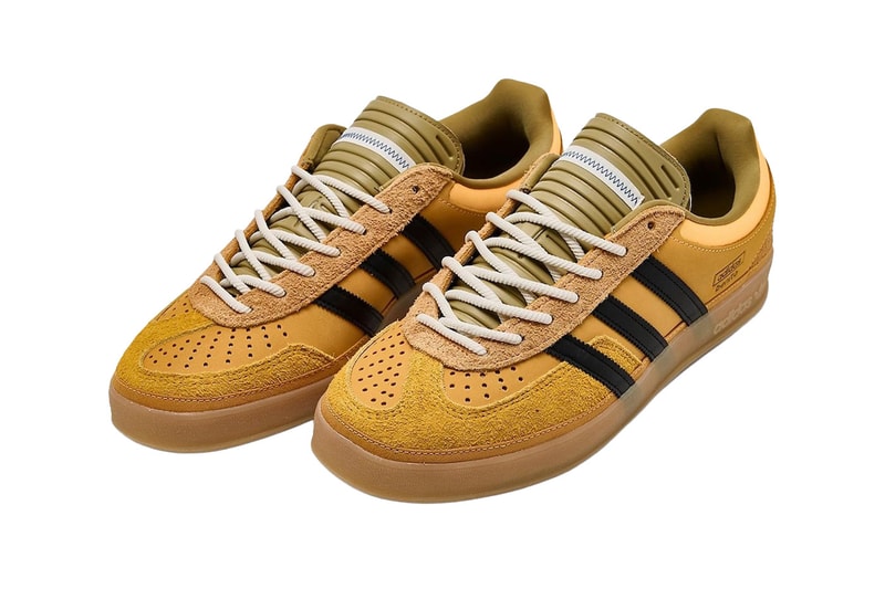 Bad Bunny adidas Gazelle Indoor Solar Gold KI2592 Official Images Release Info