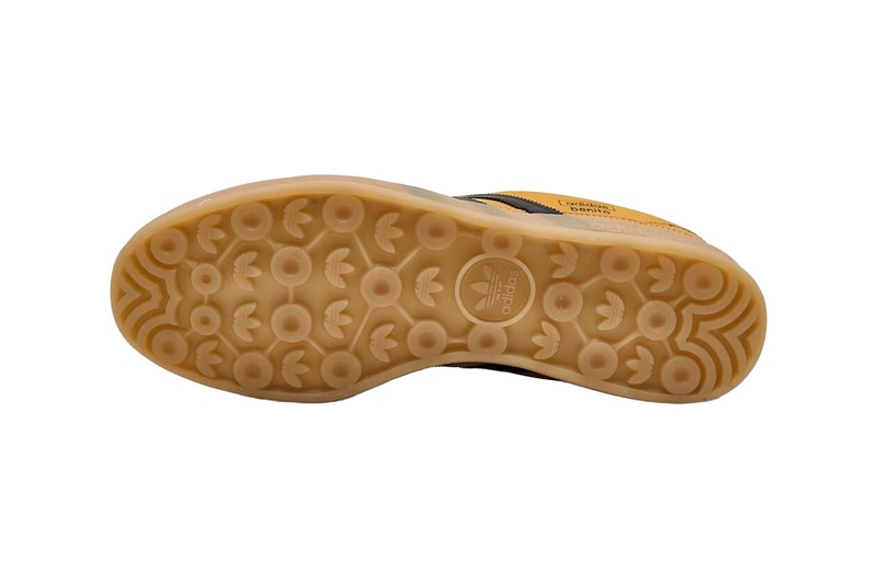 Bad Bunny adidas Gazelle Indoor Solar Gold KI2592 Official Images Release Info