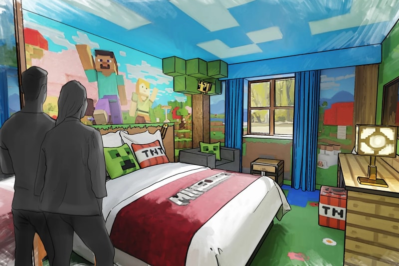 Minecraft World Rollercoaster Hotel Chessington World of Adventures Reveal Announcement