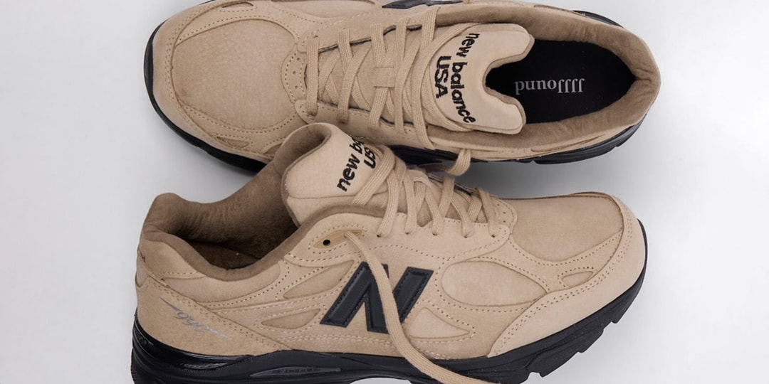 JJJJound x New Balance 990v3 Revealed in Tan Suede