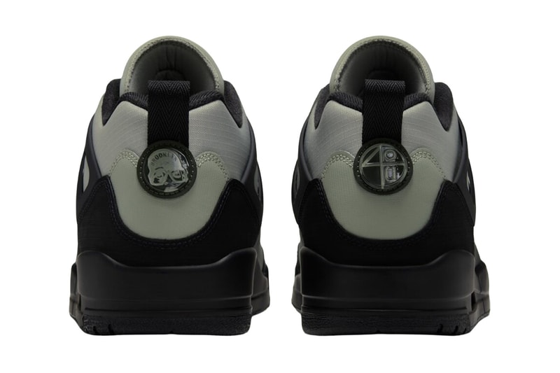 Jordan Spizike Low Utility Spruce Fog/Black-Reflect Silver-Newsprint IU8042-300 Official Images