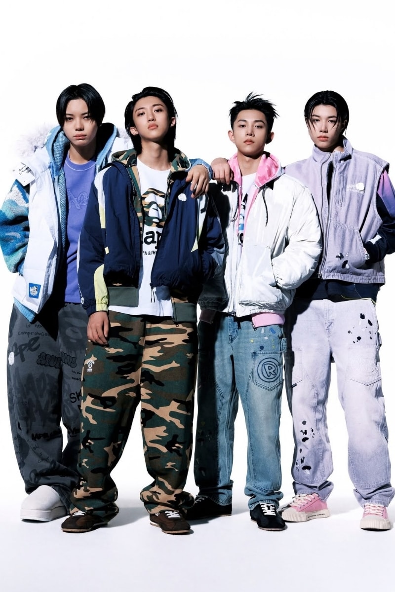 LNGSHOT AAPE BY *A BATHING APE Fall/Winter 2026 Collection Info Campaigns