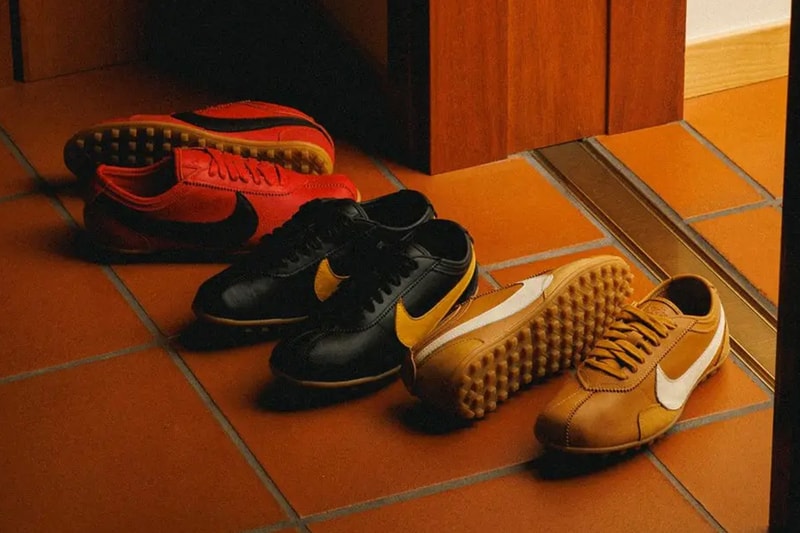 Nike Moon Shoe OG Leather SP Black/Yellow Ochre-Gum Light Brown IU3162-001 Flax/Pale Ivory-Gum Med Brown-Malachite IU3162-200 University Red/Black-Gum Light Brown IU3162-600 Release info