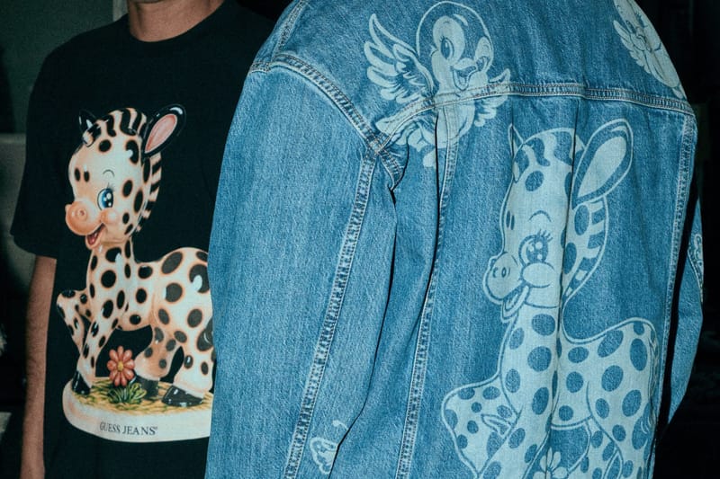 Ozzie Juarez Covers His GUESS JEANS Collab in Animal Print