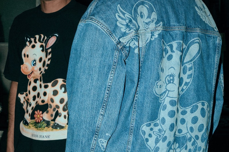 Ozzie Juarez Infuses GUESS JEANS Collection with Whimsical Animal Art