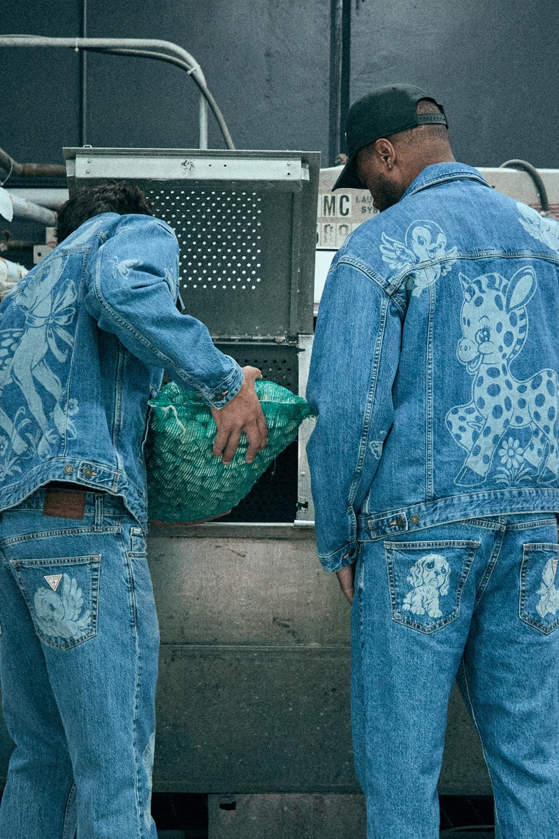Ozzie Juarez x GUESS JEANS Artist Collaboration Info Art Artworks