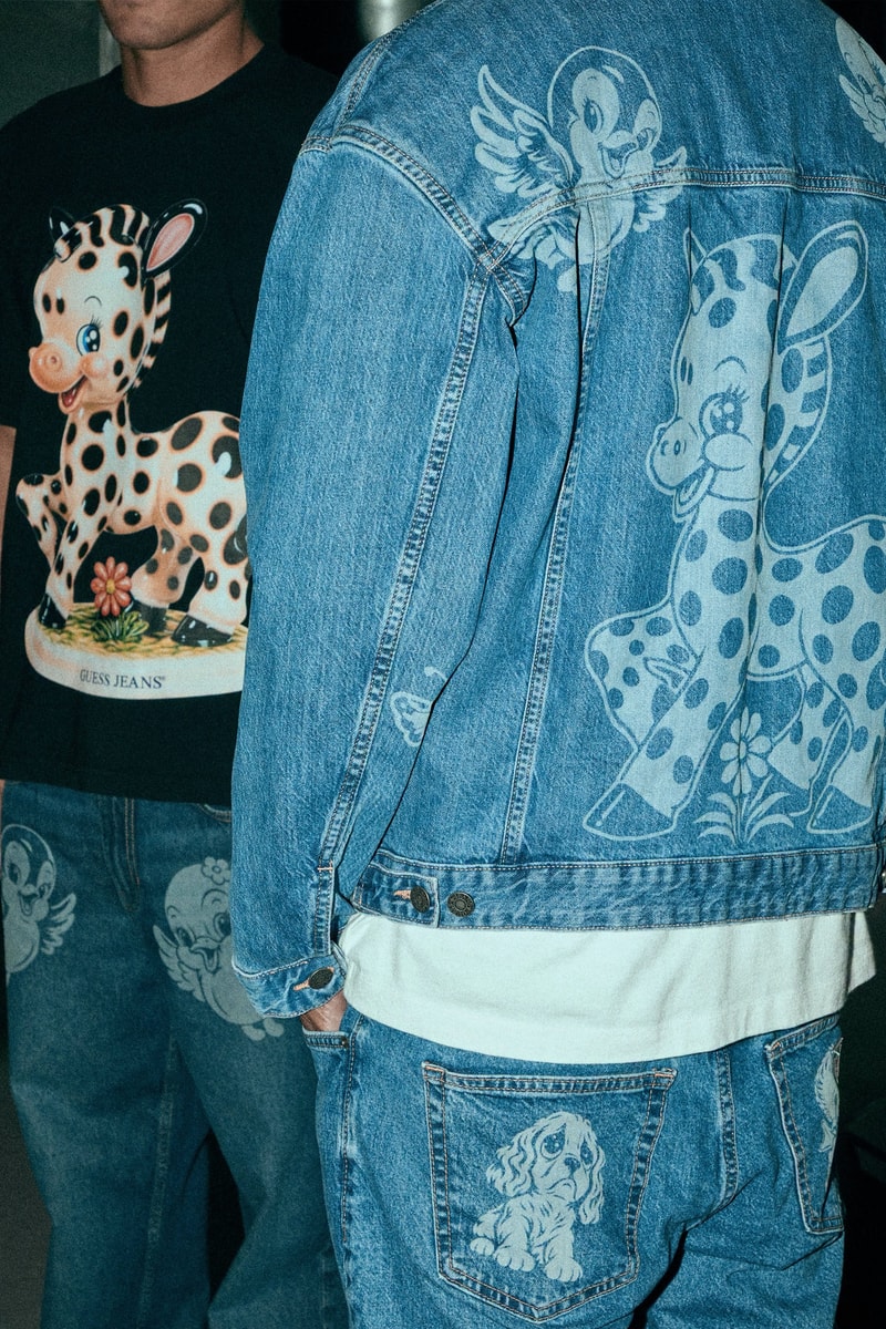 Ozzie Juarez x GUESS JEANS Artist Collaboration Info Art Artworks