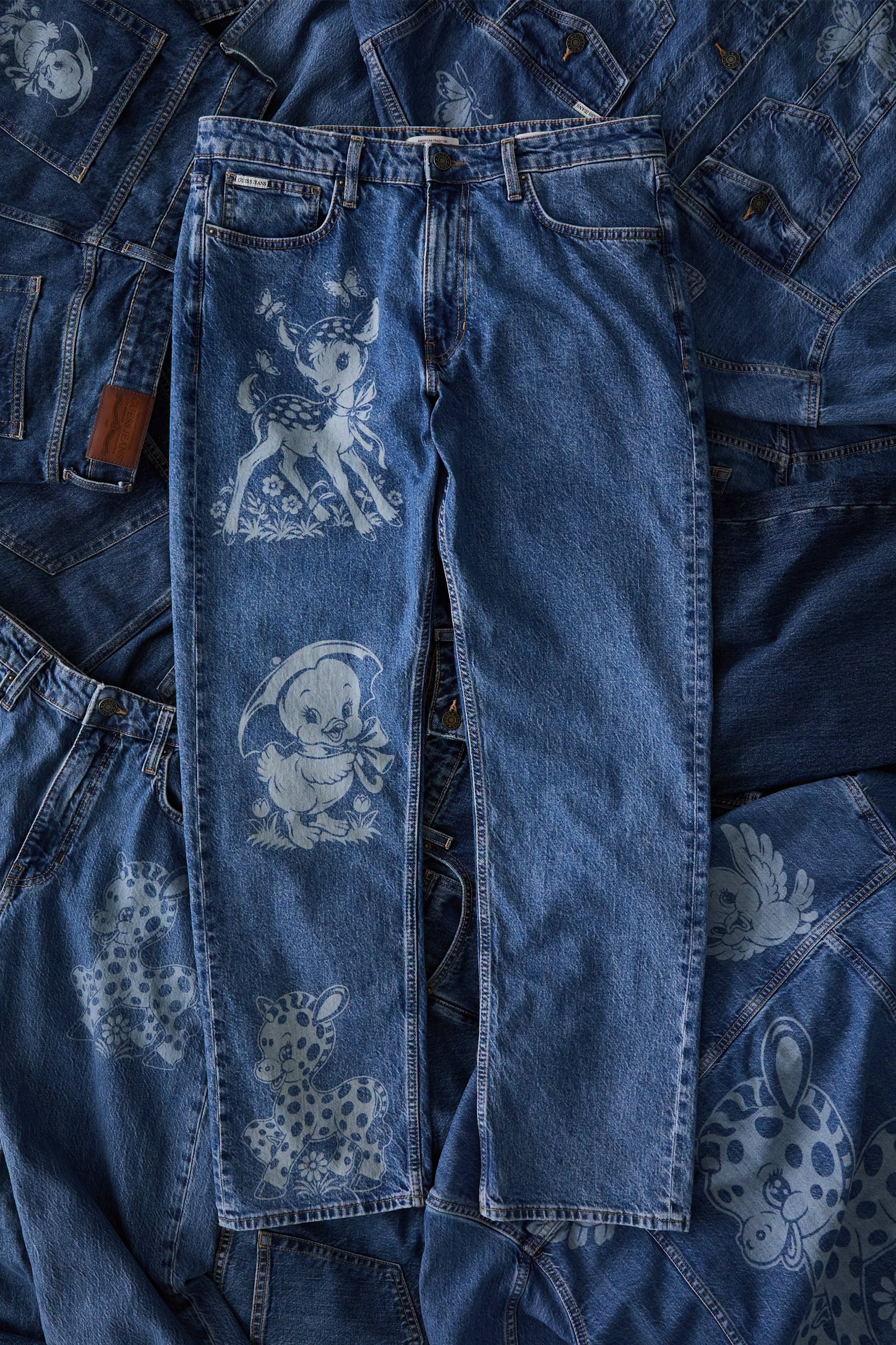 Ozzie Juarez x GUESS JEANS Artist Collaboration Info Art Artworks