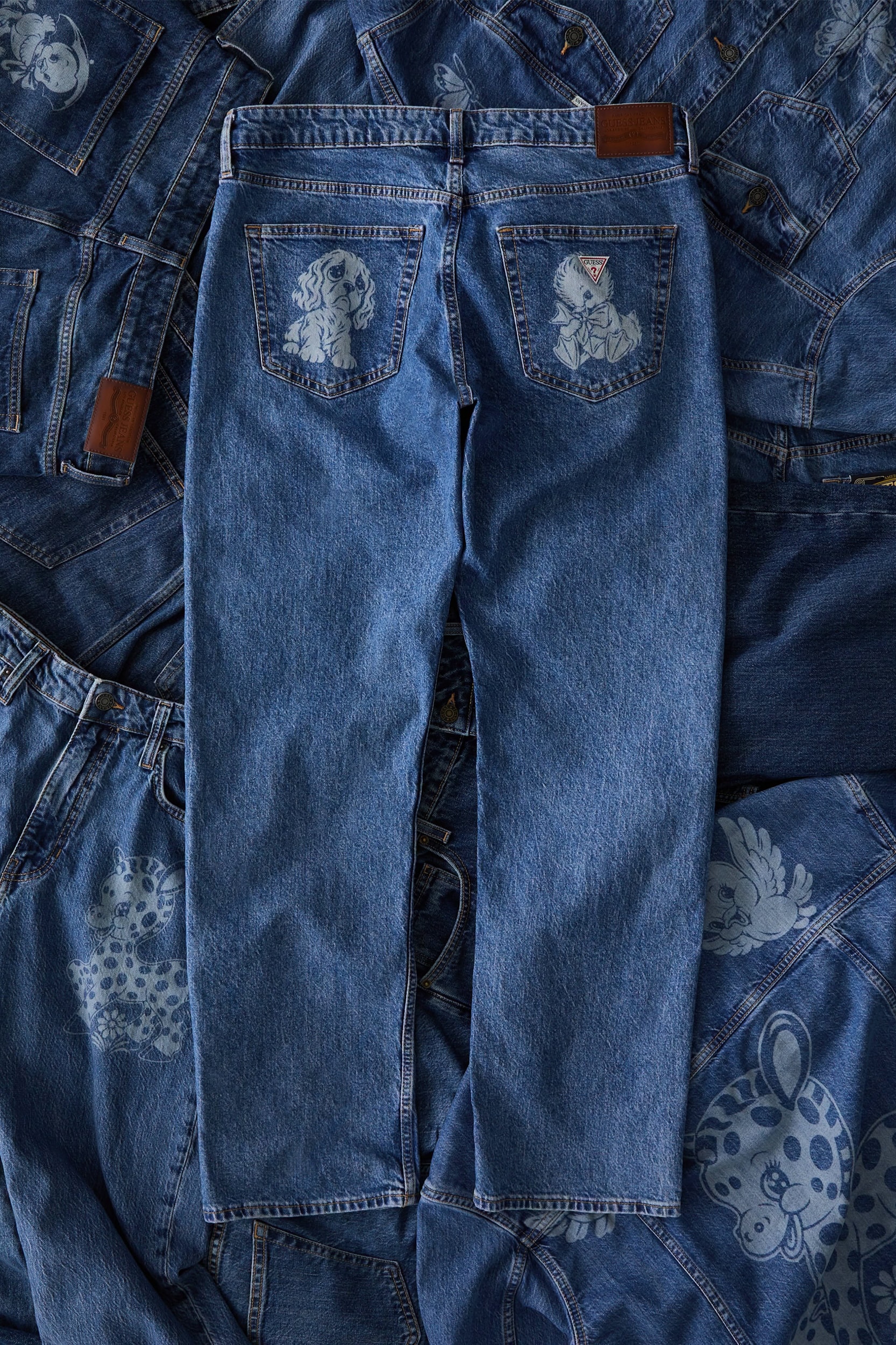 Ozzie Juarez x GUESS JEANS Artist Collaboration Info Art Artworks
