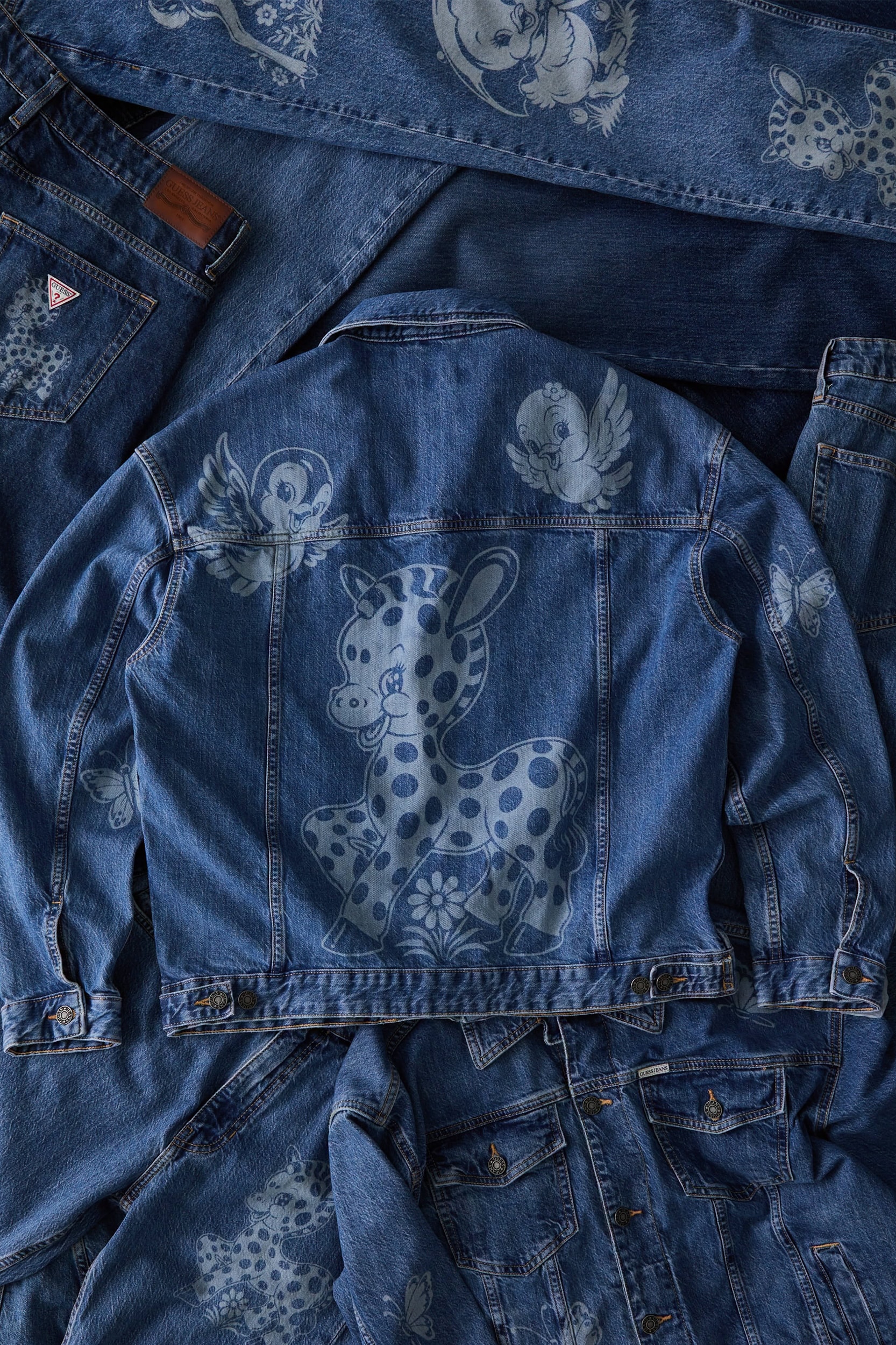 Ozzie Juarez x GUESS JEANS Artist Collaboration Info Art Artworks