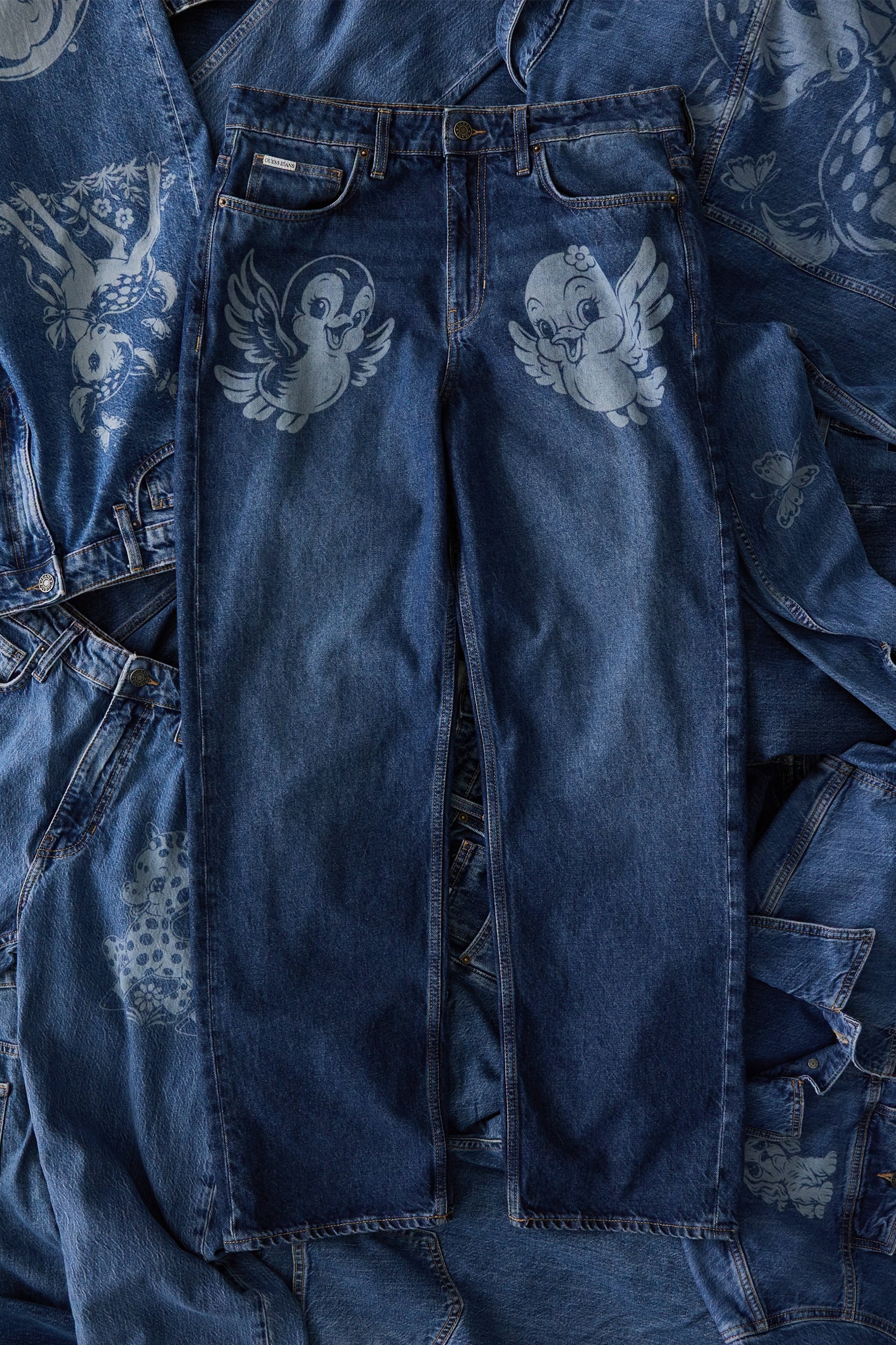 Ozzie Juarez x GUESS JEANS Artist Collaboration Info Art Artworks