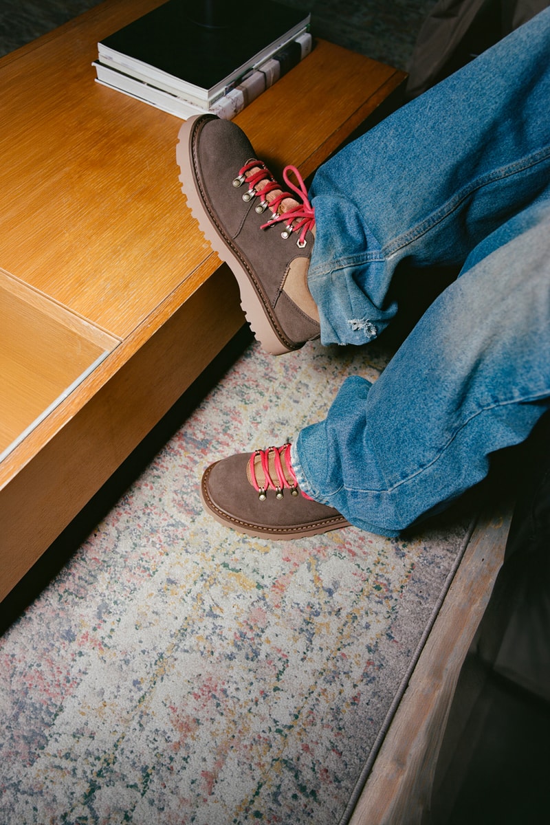 Joel Lyall UGG Birch Boot Hiker stylist vintage fashion curator studio london By the Peace routine night fall 2026 collection functional liner shoe versatile 