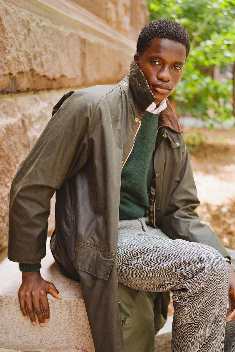 J Press Barbour Burghley Jacket Collaboration Release Info