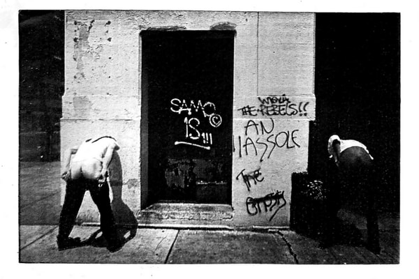 al diaz jean michel basquiat exhibition artwork street art graffiti contemporary mixed media