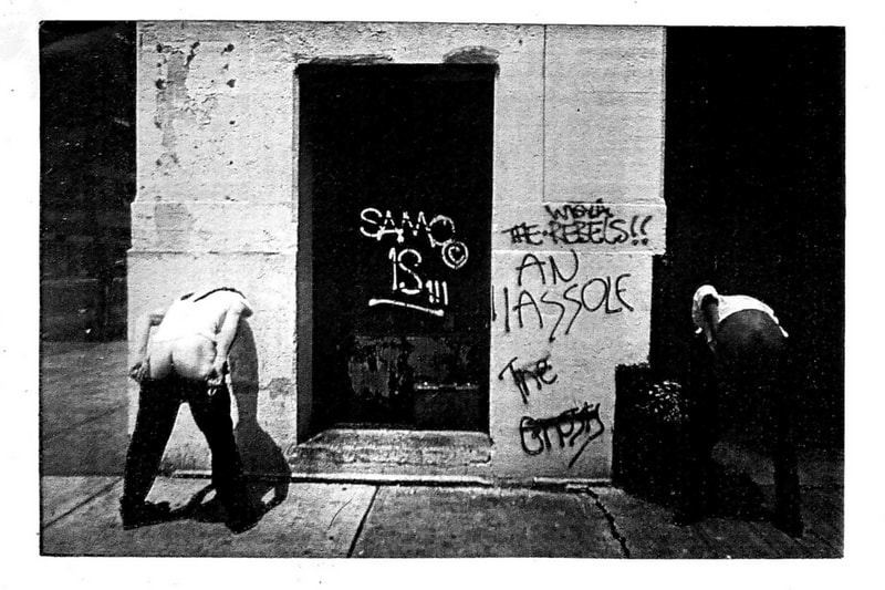 al diaz jean michel basquiat exhibition artwork street art graffiti contemporary mixed media