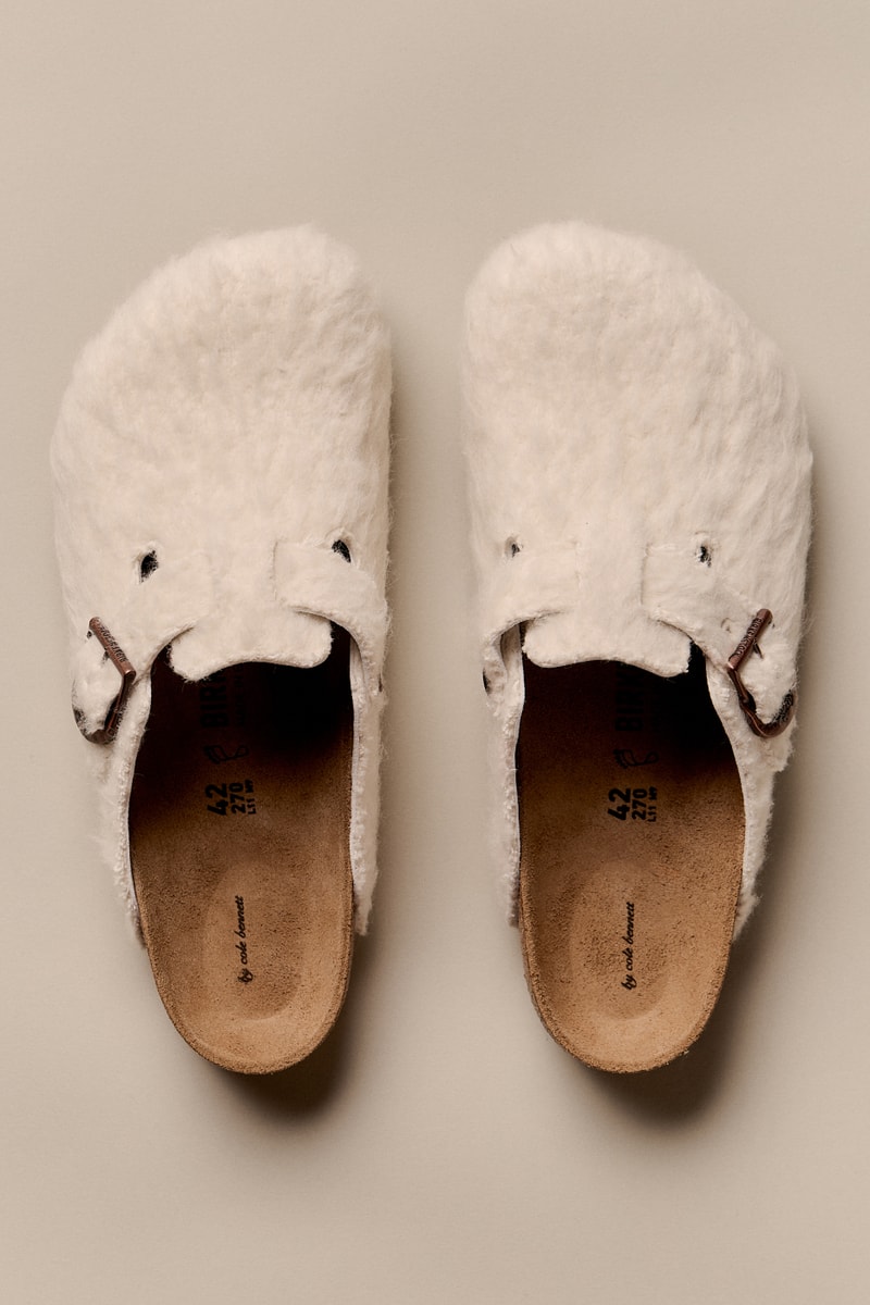 Birkenstock Cole Bennett Boston Wooly Moon Buckle Collaboration Release Info