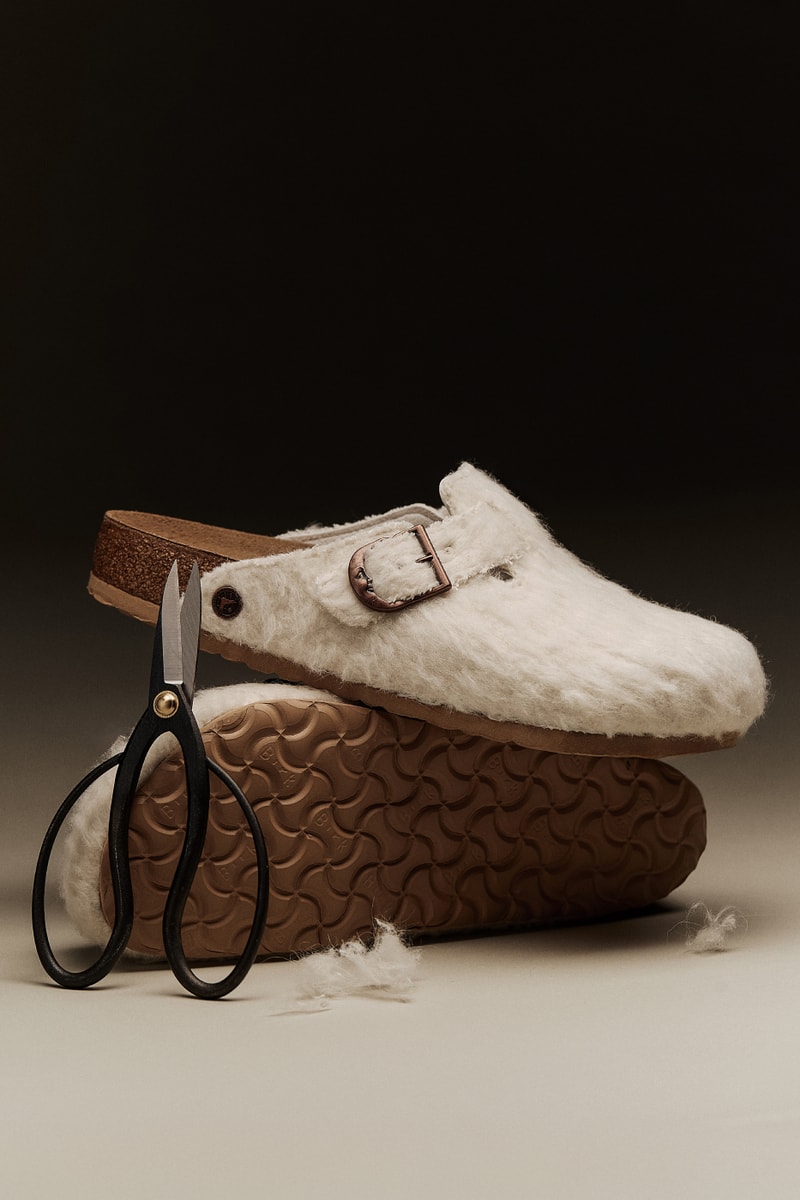 Birkenstock Cole Bennett Boston Wooly Moon Buckle Collaboration Release Info