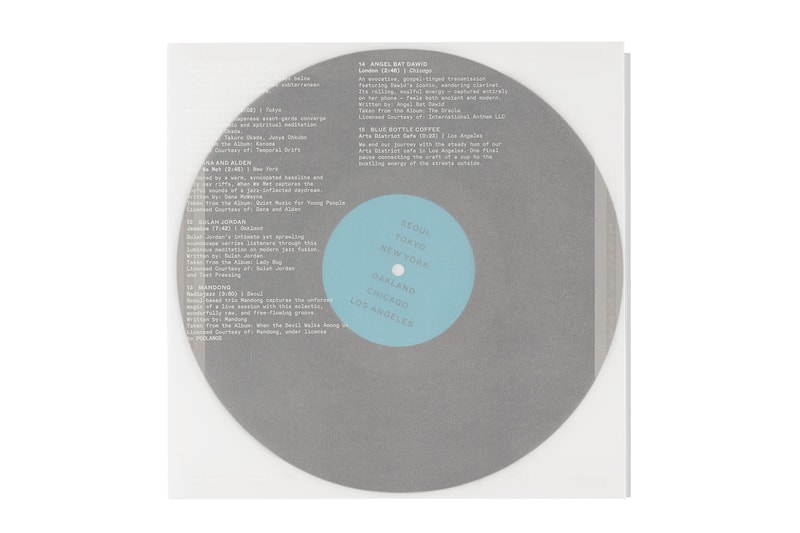 Blue Bottle Coffee ‘Notes in Repose’ Jazz Compilation Limited-Edition Vinyl Release Info Ali Shaheed Muhammad Jeff Parker Makaya McCraven Angel Bat Dawid
