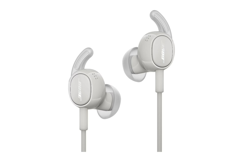 Bose Noise Cancelling Wired Earbuds in the mint colorway featuring a USB-C cable.