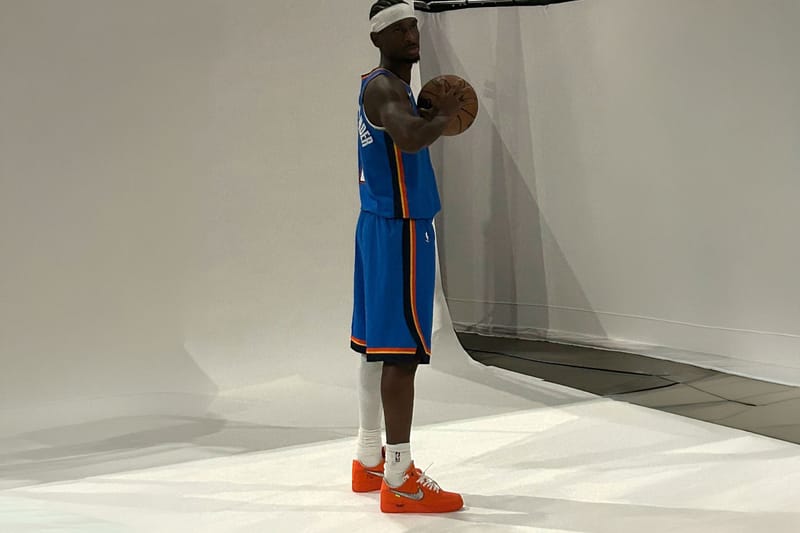 Shai Gilgeous-Alexander Debuts Unreleased Virgil Abloh Archive x Nike Air Force 1 Low
