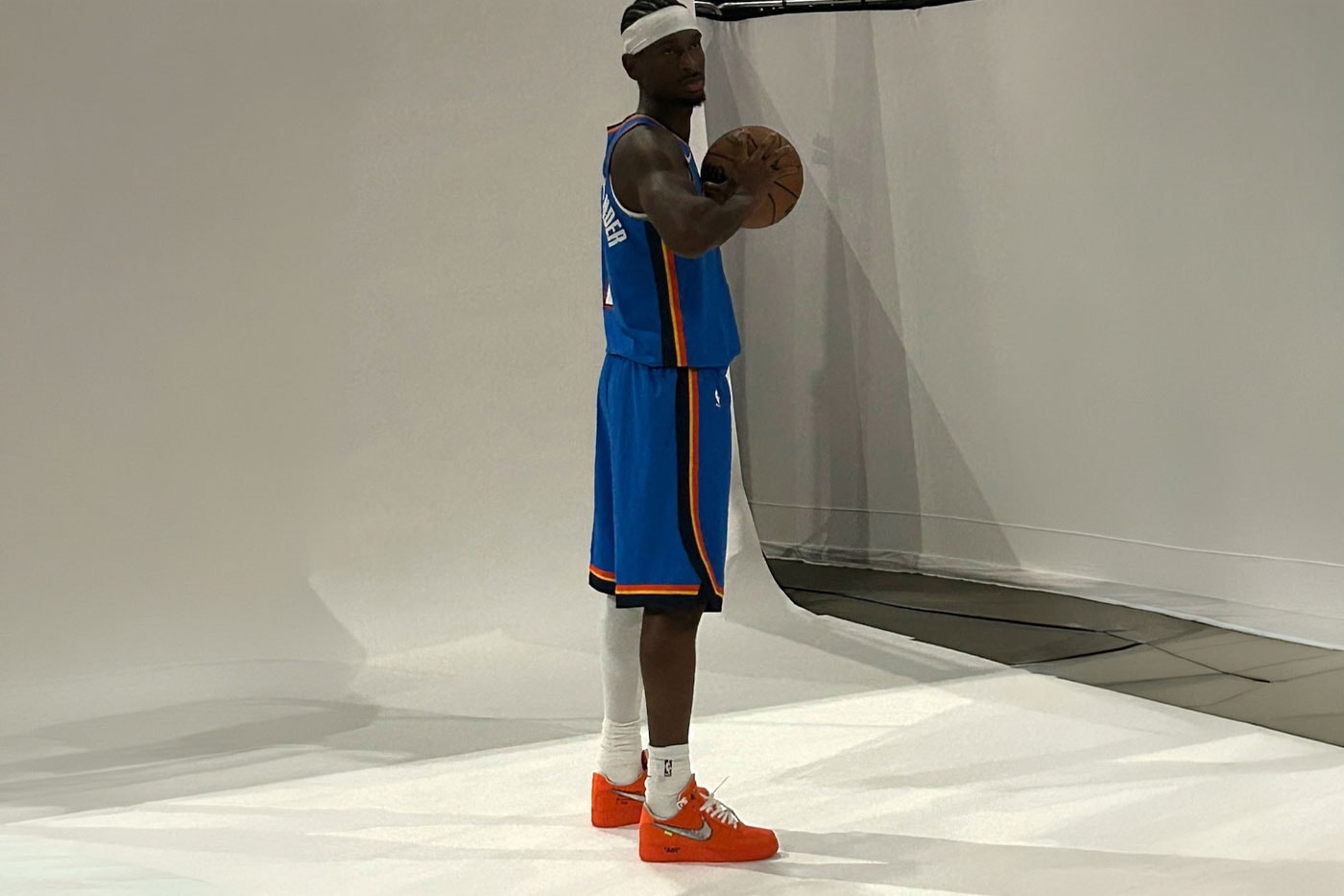 Shai Gilgeous-Alexander Debuts Unreleased Virgil Abloh Archive x Nike Air Force 1 Low