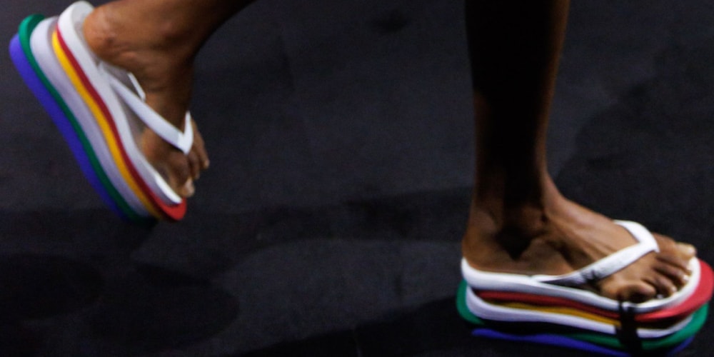 Closer Look at the MM6 Maison Margiela x Havaianas SS27 Collaboration