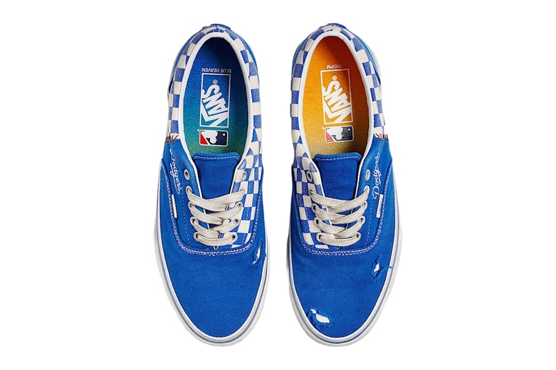 Los Angeles Dodgers Vans sk8 hi era Collaboration VN0014YQ45K VN00152S45K Release Info