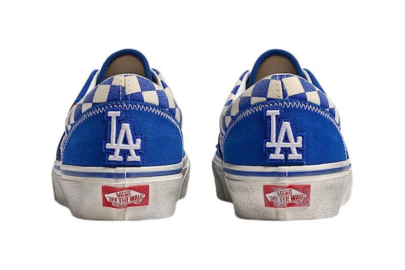 Los Angeles Dodgers Vans sk8 hi era Collaboration VN0014YQ45K VN00152S45K Release Info