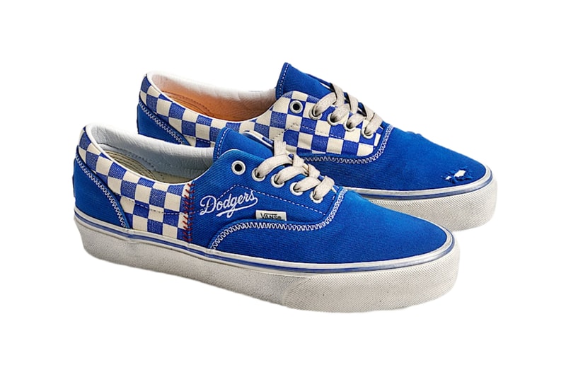 Los Angeles Dodgers Vans sk8 hi era Collaboration VN0014YQ45K VN00152S45K Release Info