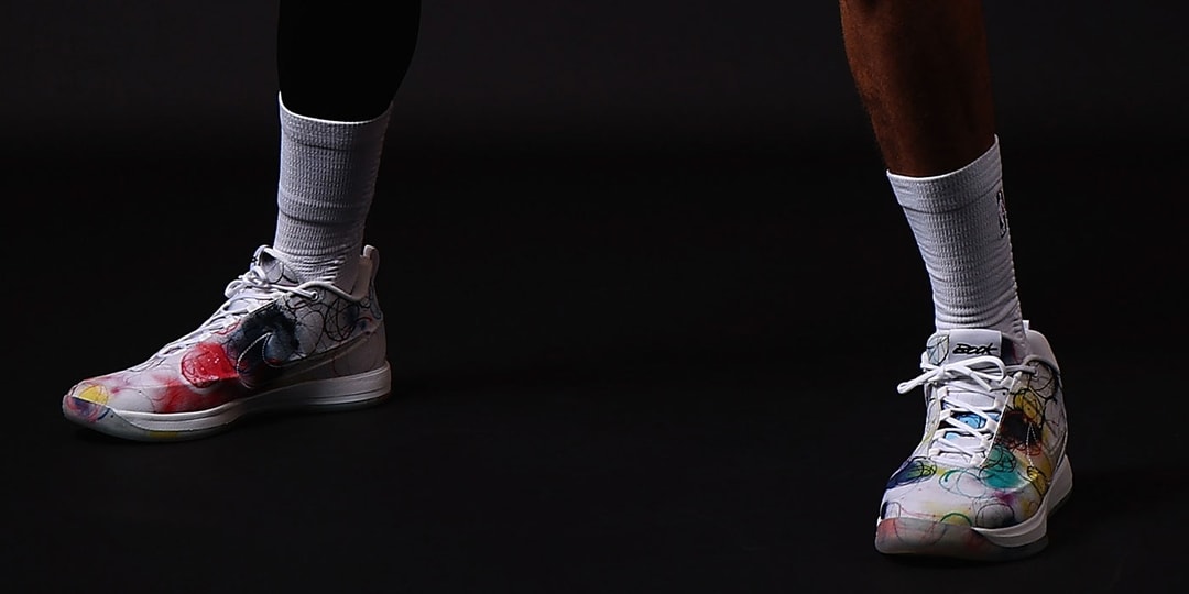 Devin Booker Reveals First Look at Futura x Nike Book 2 at Phoenix Suns Media Day