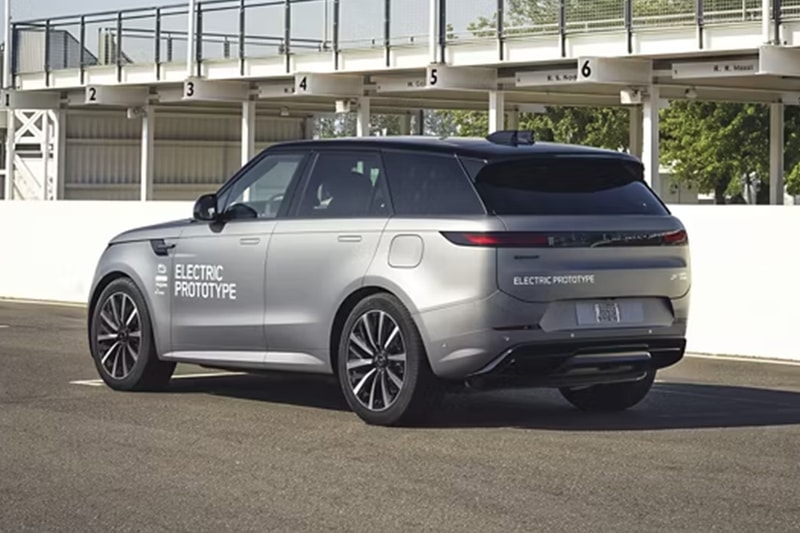 Range Rover Sport Electric performance SUV in an outdoor setting