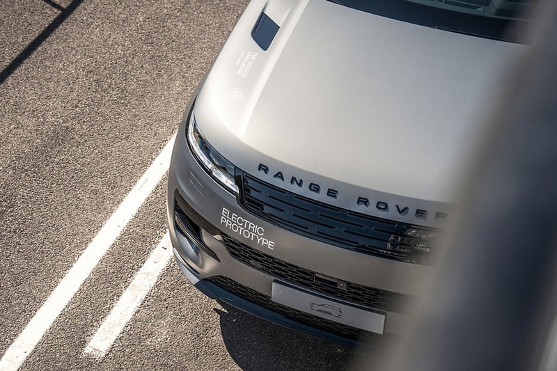 Range Rover Sport Electric performance SUV in an outdoor setting