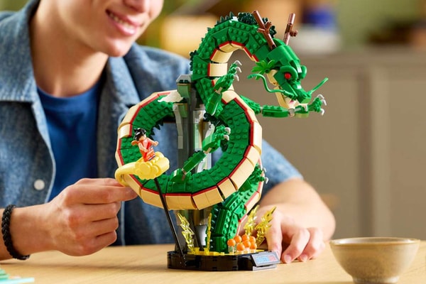 LEGO Unveils Icons 'Dragon Ball: Shenron & Goku' Building Set