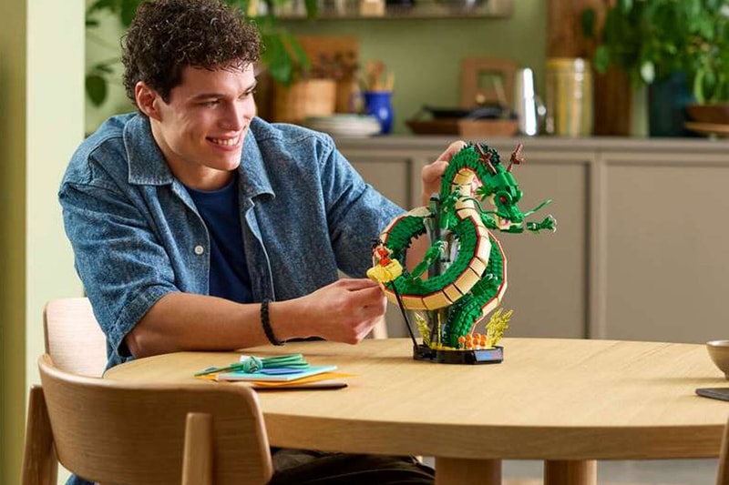 LEGO Unveils Icons 'Dragon Ball: Shenron & Goku' Building Set