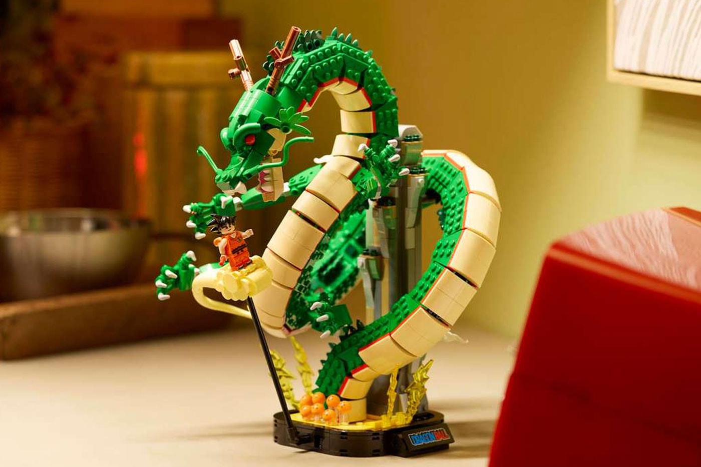 LEGO Unveils Icons 'Dragon Ball: Shenron & Goku' Building Set