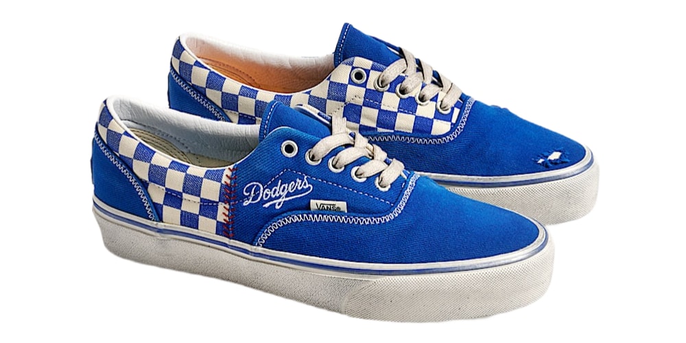Vans x MLB Break In the Sk8-Hi and Era for the Los Angeles Dodgers