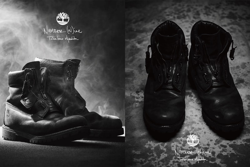 Timberland x Number (N)ine Launch 18-Pair Boot Collaboration