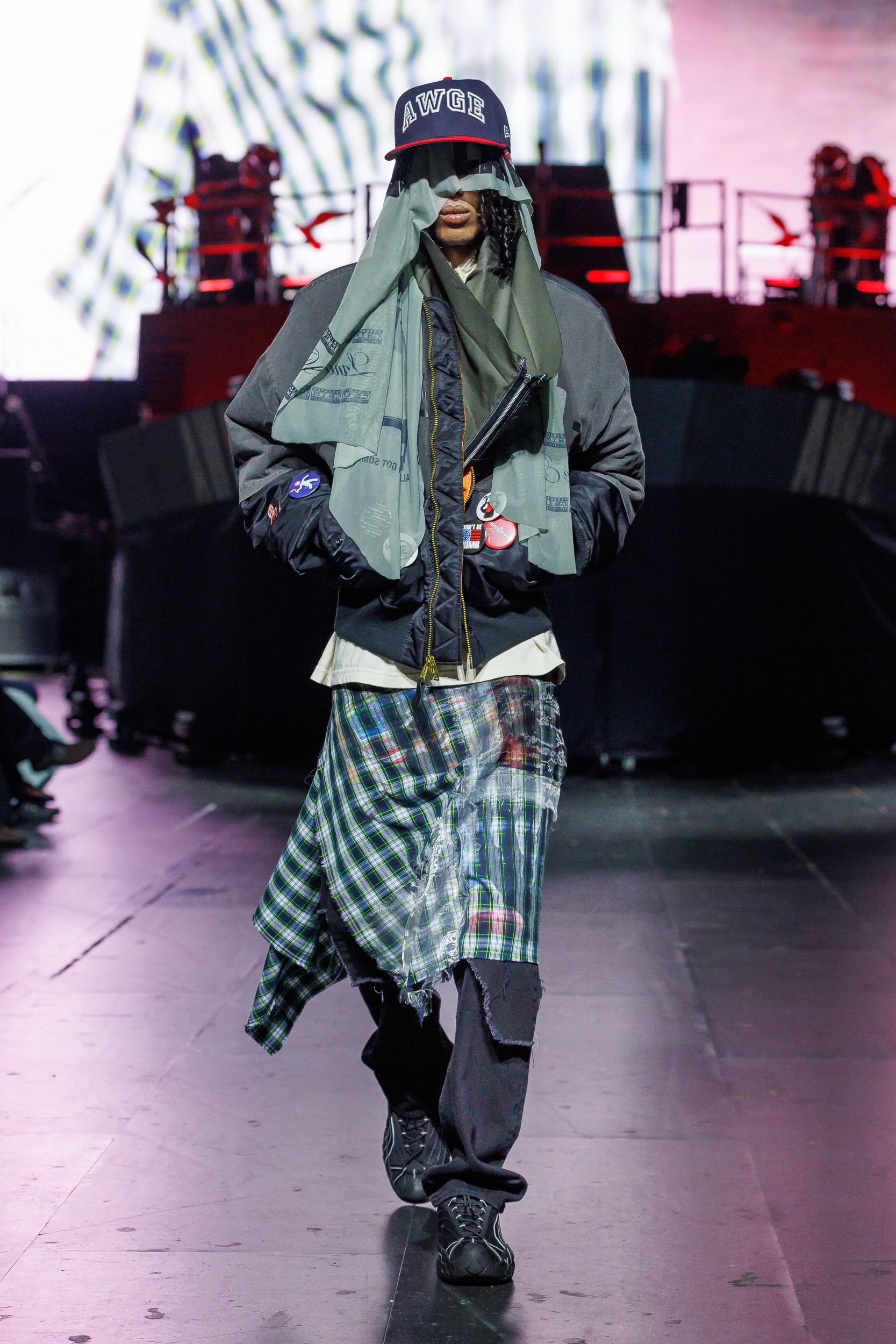 A$AP Rocky Surprise AWGE SS27 Show PFW
