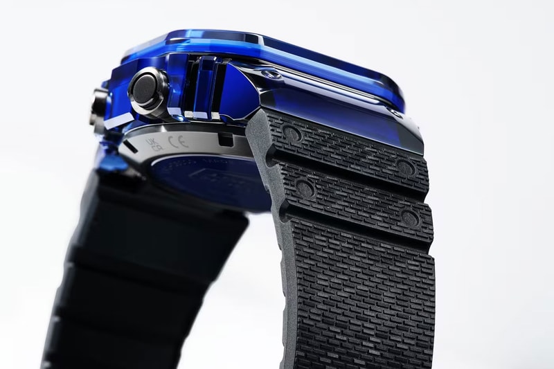 G-Shock $80,000 USD MRG-D5000 Crafted Entirely in Blue Sapphire casio mrg-d5000 limited edition 20 digital watch