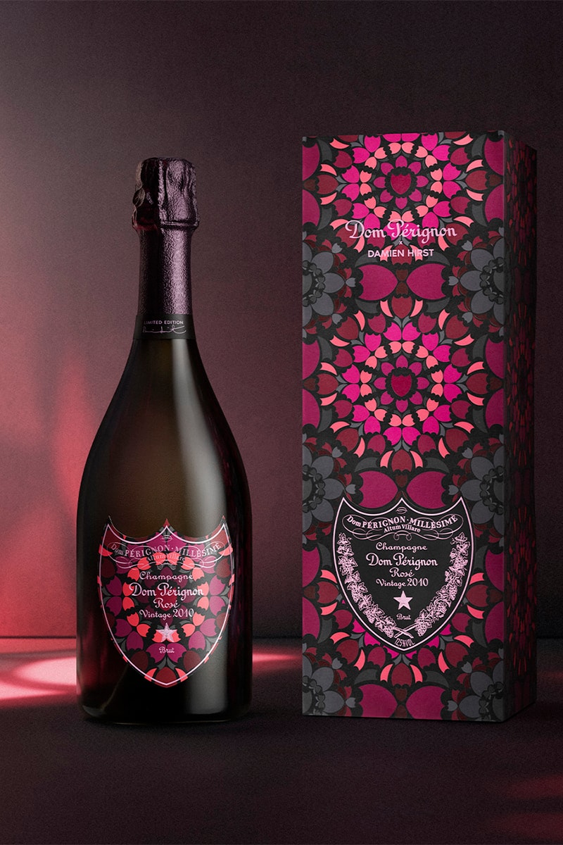Dom Pérignon's Latest Limited Edition Bottle Comes from Damien Hirst