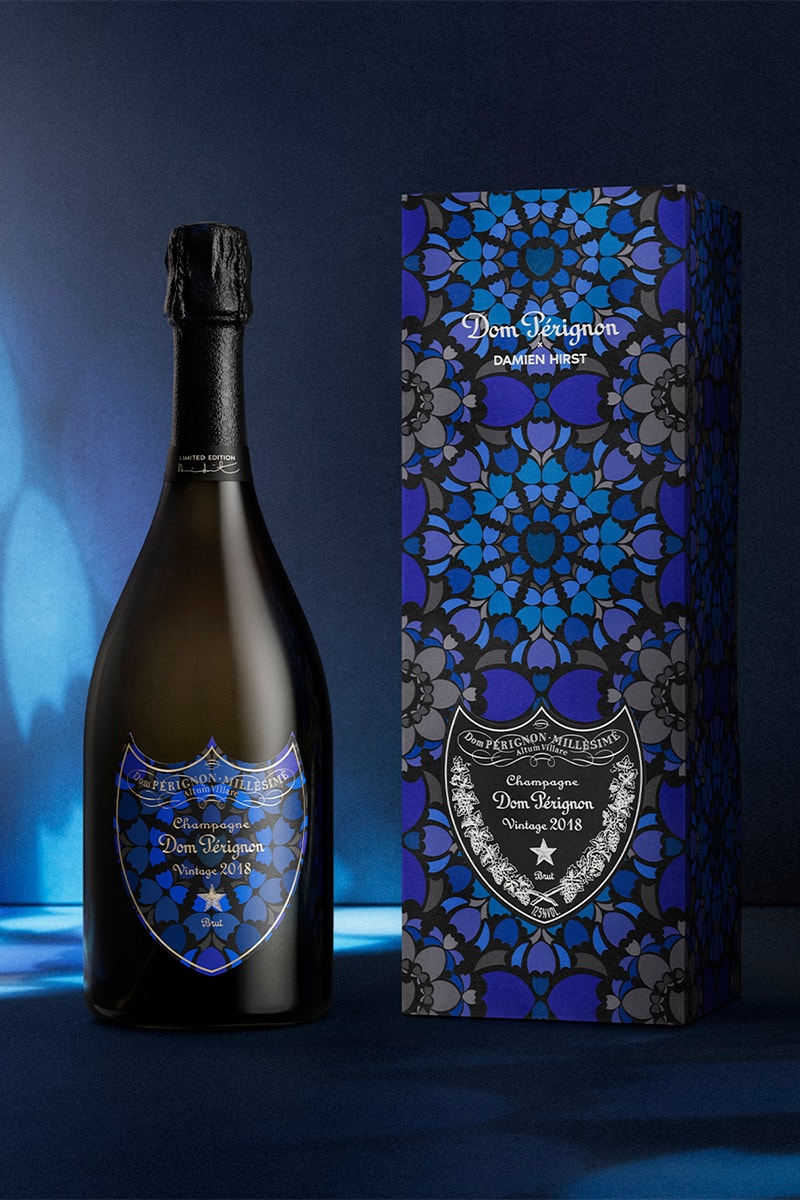 Dom Pérignon's Latest Limited Edition Bottle Comes from Damien Hirst