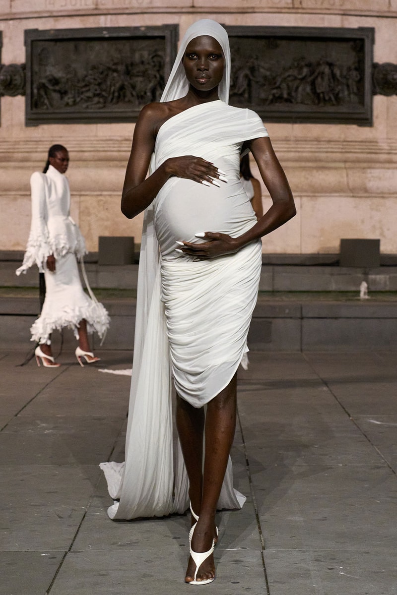 Matières Fécales Presents "THE NINETY NINE PERCENT" SS27 Collection at Place de la République paris fashion week spring summer 2027