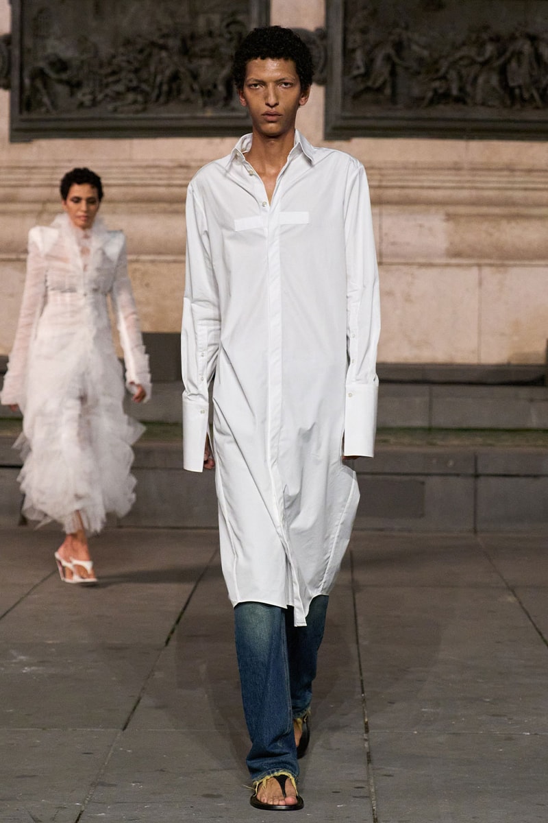 Matières Fécales Presents "THE NINETY NINE PERCENT" SS27 Collection at Place de la République paris fashion week spring summer 2027