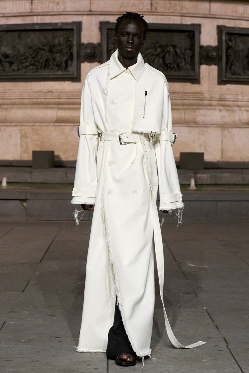 Matières Fécales Presents "THE NINETY NINE PERCENT" SS27 Collection at Place de la République paris fashion week spring summer 2027