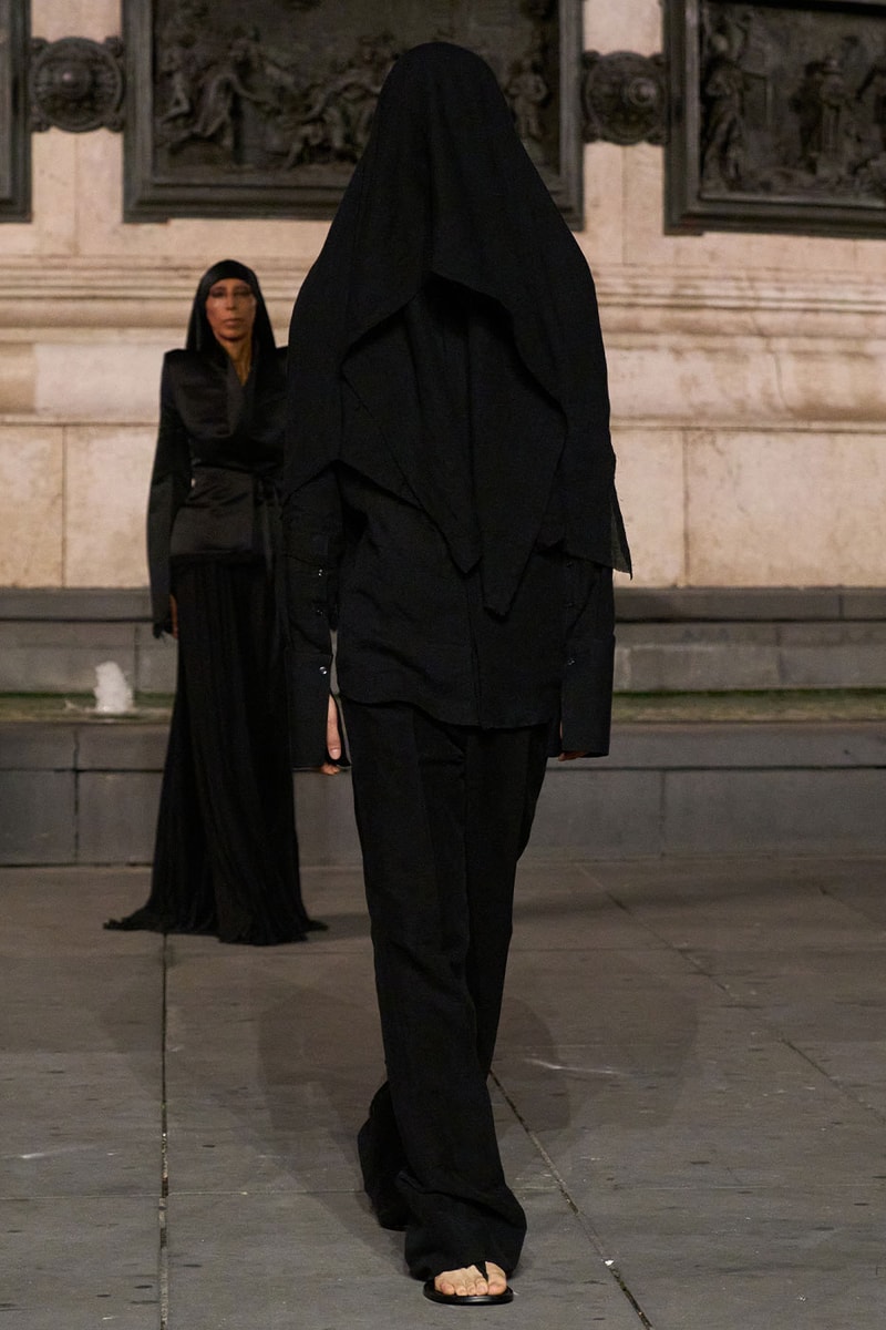 Matières Fécales Presents "THE NINETY NINE PERCENT" SS27 Collection at Place de la République paris fashion week spring summer 2027